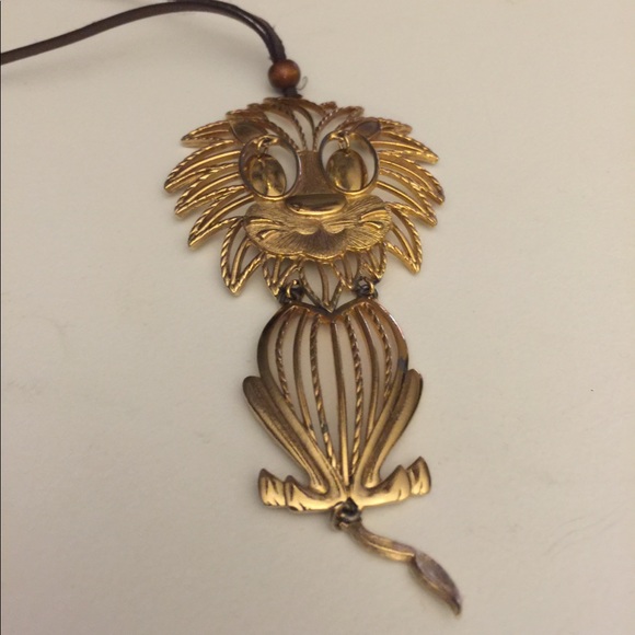 ALAN Jewelry - Vintage Retro Lion Necklace